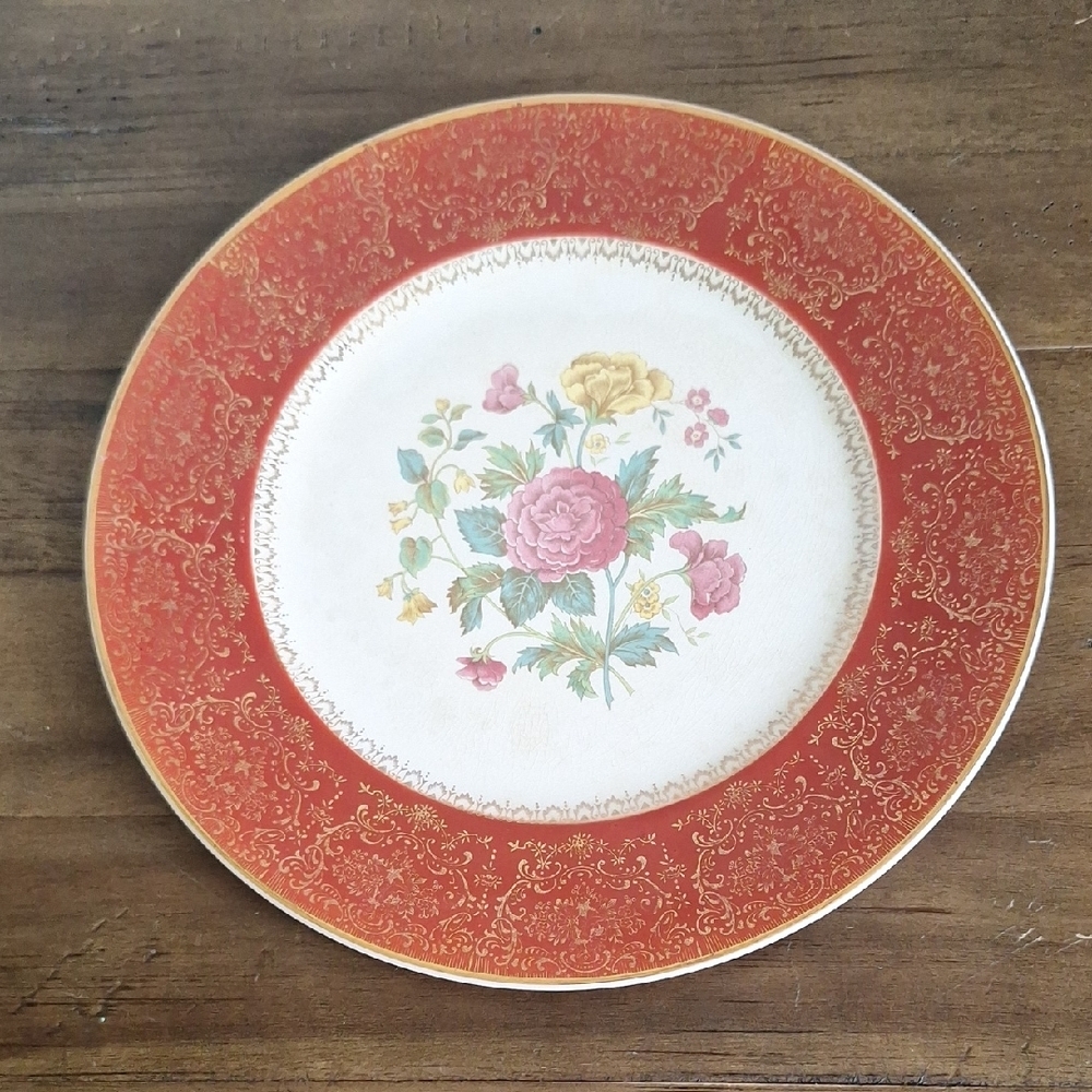 Vintage Century by Salem Aristocrat 23k Gold Dinner Plate | Vintage Fine China